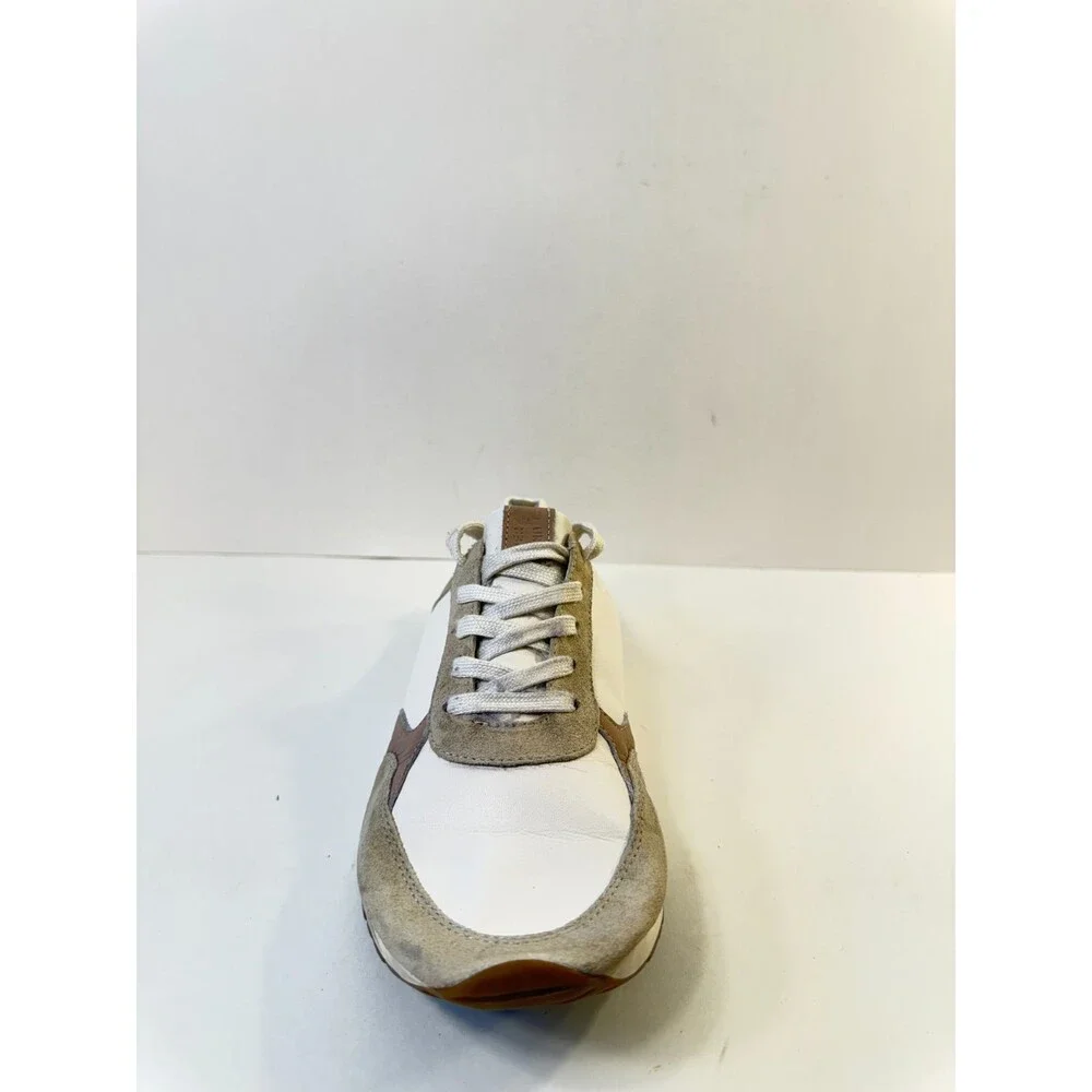 Naturalizer Womens Shay Sneaker Beige Multi Leather 8